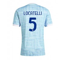 Juventus Manuel Locatelli #5 Koszulka Wyjazdowa 2025-26 Krótki Rękaw